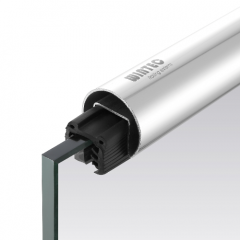 Φ42.4x1.5 mm 不锈钢圆单槽 316L 材质 镜面